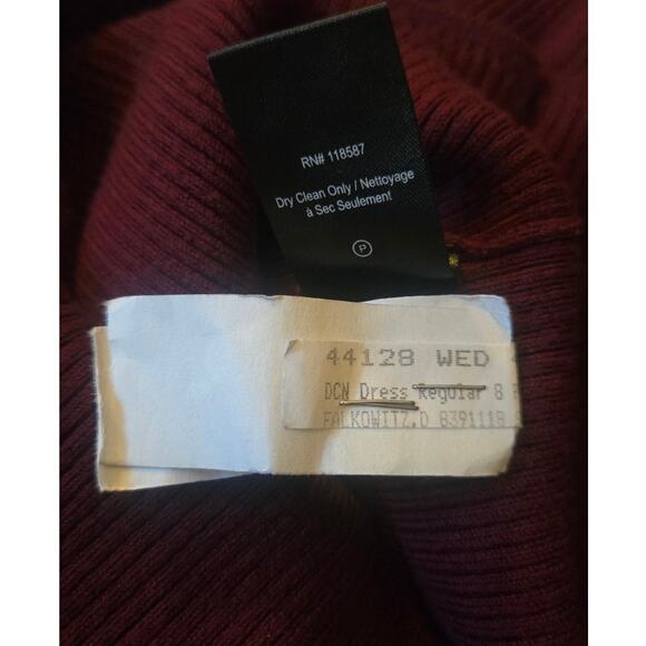 Jason Wu Square Neck Ribbed Knit Midi Dress Size Small ♡Ladies - Picture 13 of 13